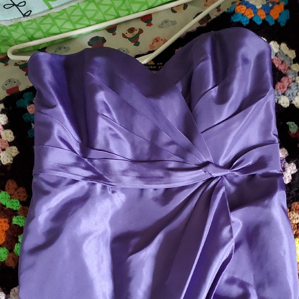 Alfred Angelo Vibrant Purple Gown